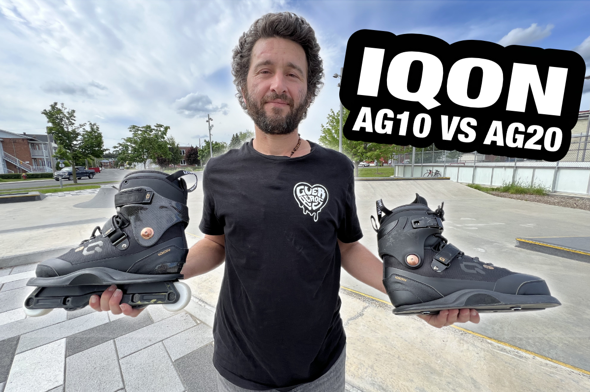 Robert Guerrero Skates and Reviews the IQON AG10 and AG20