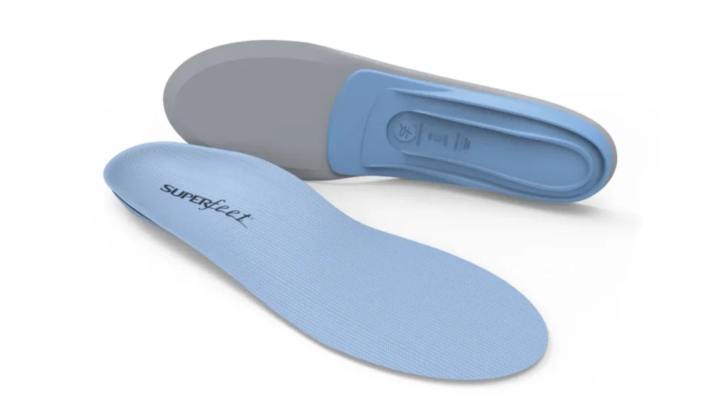 Superfeet Blue Insoles will keep your feet balanced and supported